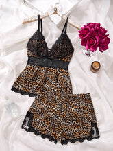 Load image into Gallery viewer, 💃Womens Lingerie Set Pjs and Panty Set Camisole Set Modal Floral Fabric Lace sleep sets