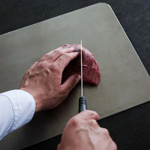 🔥 Stainless Steel Double Sided Chopping Board