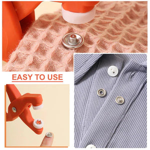 Metal Snap Button Fasteners Pliers Kit Tool 9mm