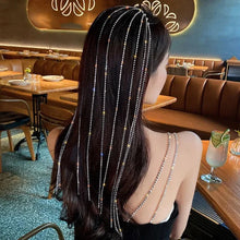 Load image into Gallery viewer, Diamond Headband Aristocratic Style Princess Temperament Niche Design Exquisite for Women Girls